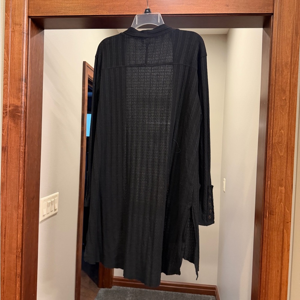 Maurices Black Lightweight Shirt Jacket